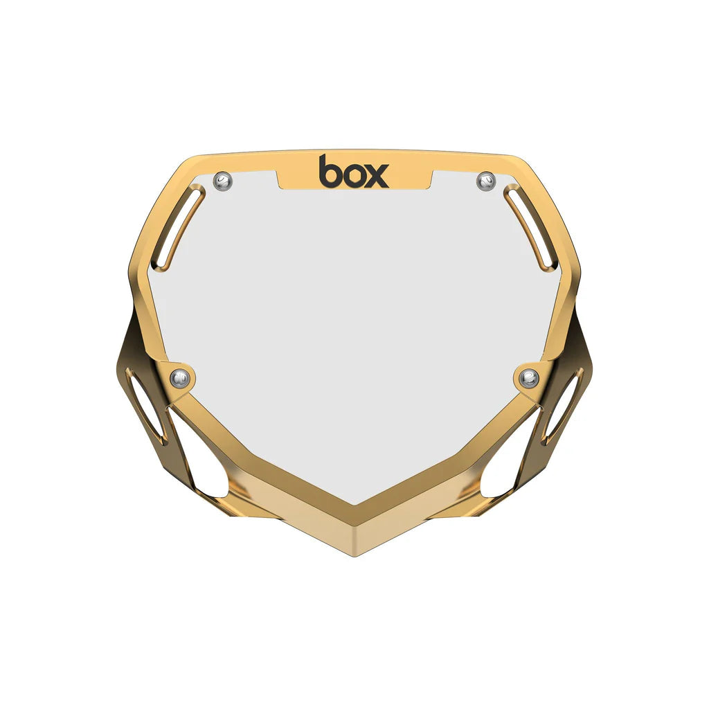 Box Two Chrome Number Plate