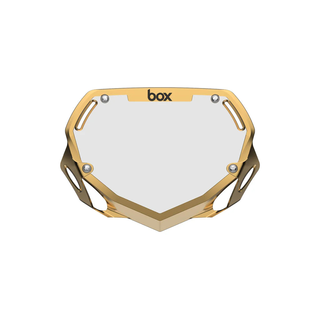 Box Two Chrome Number Plate