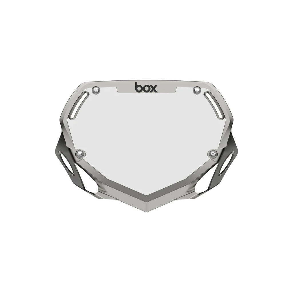 Box Two Chrome Number Plate