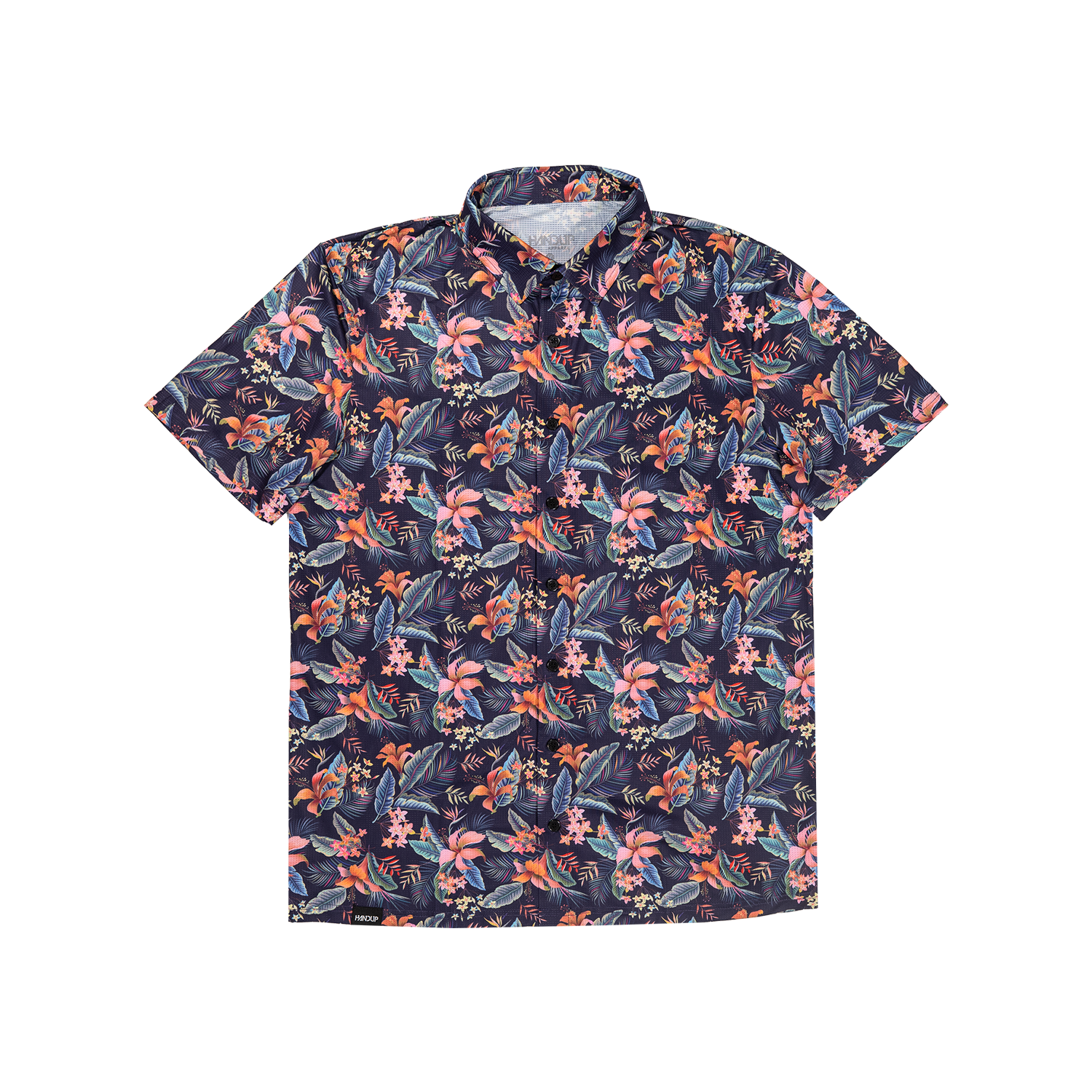 FlexGRID Button Up - Midnight in Maui