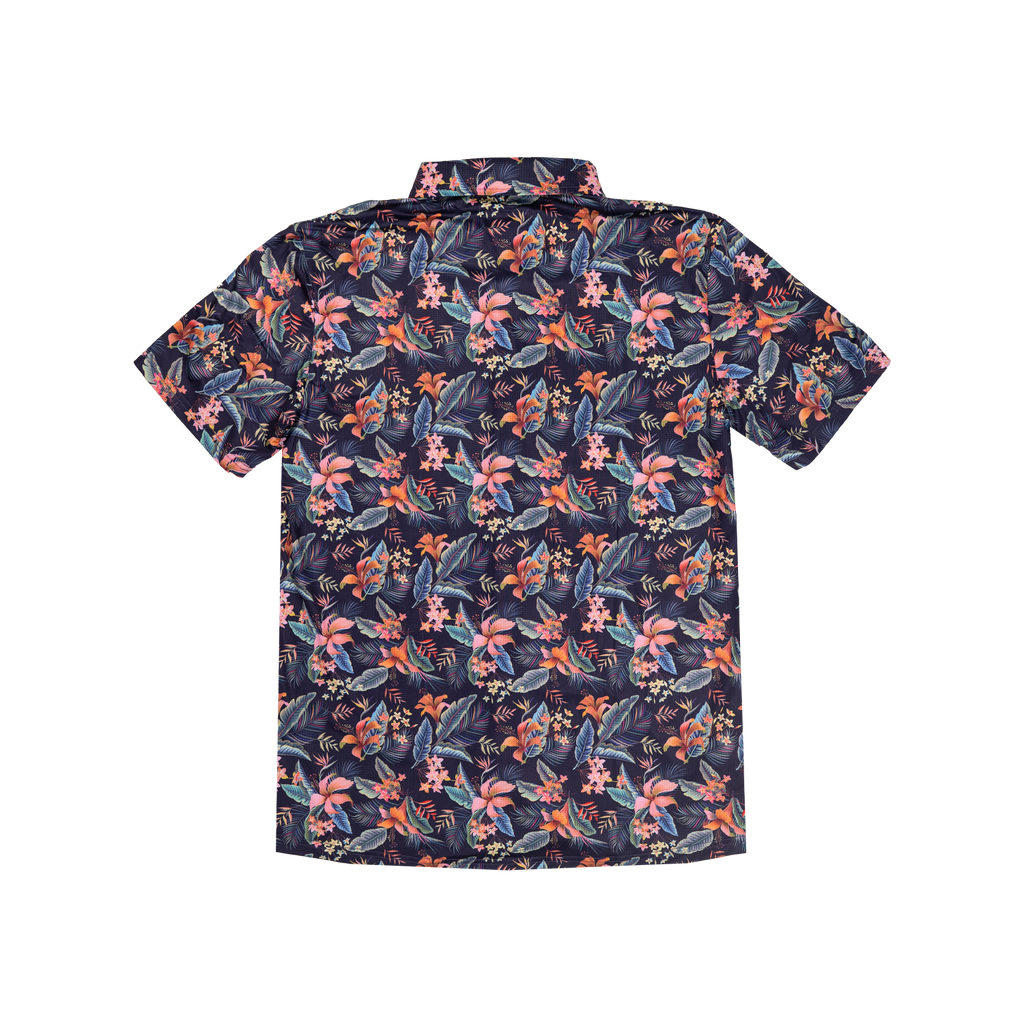 FlexGRID Button Up - Midnight in Maui