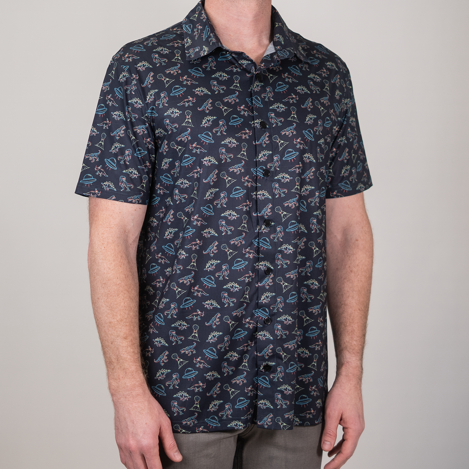 FlexGRID Button Up - UFO Dinos