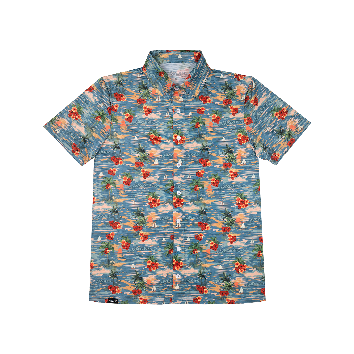 FlexGRID Button Up - Sunburn Shred
