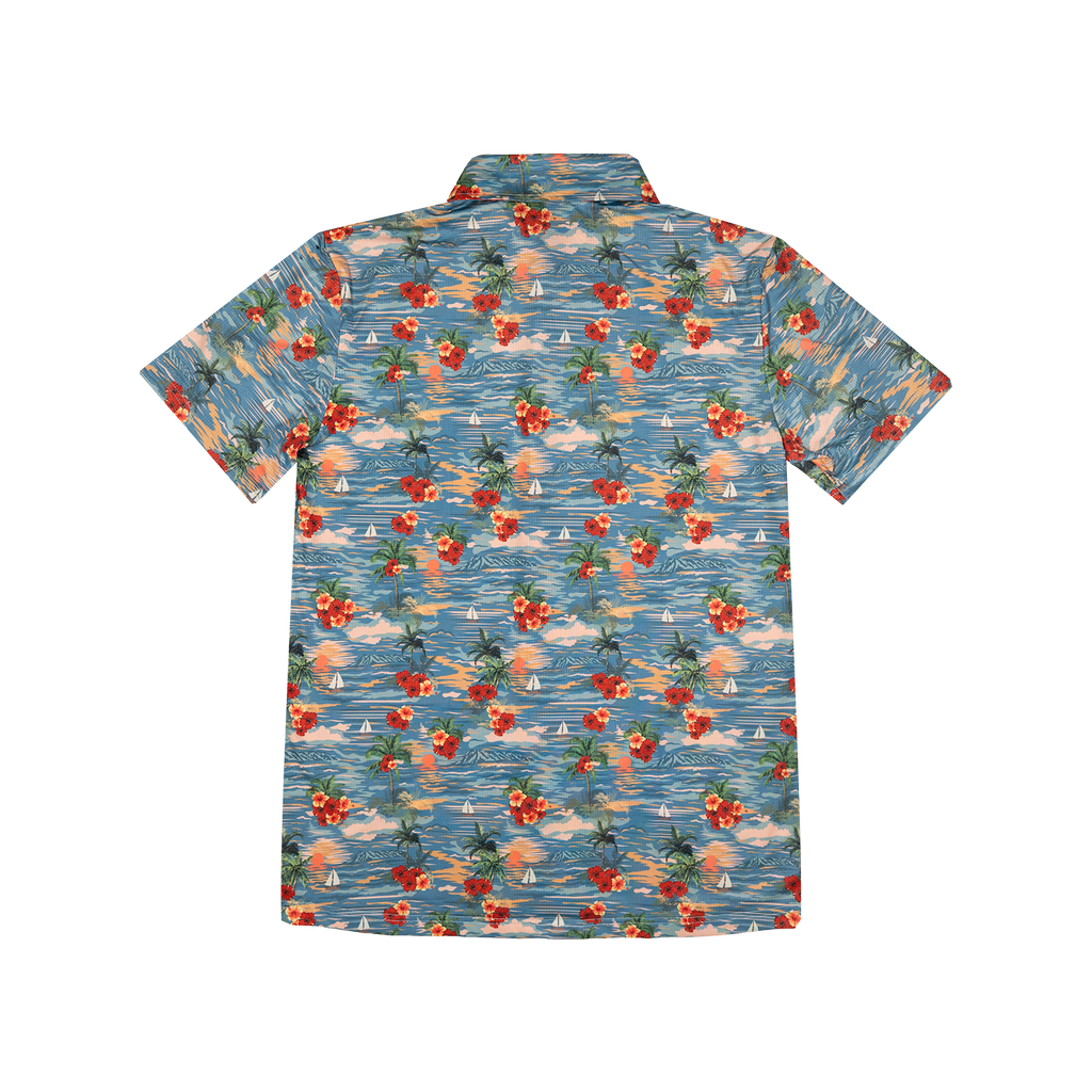 FlexGRID Button Up - Sunburn Shred