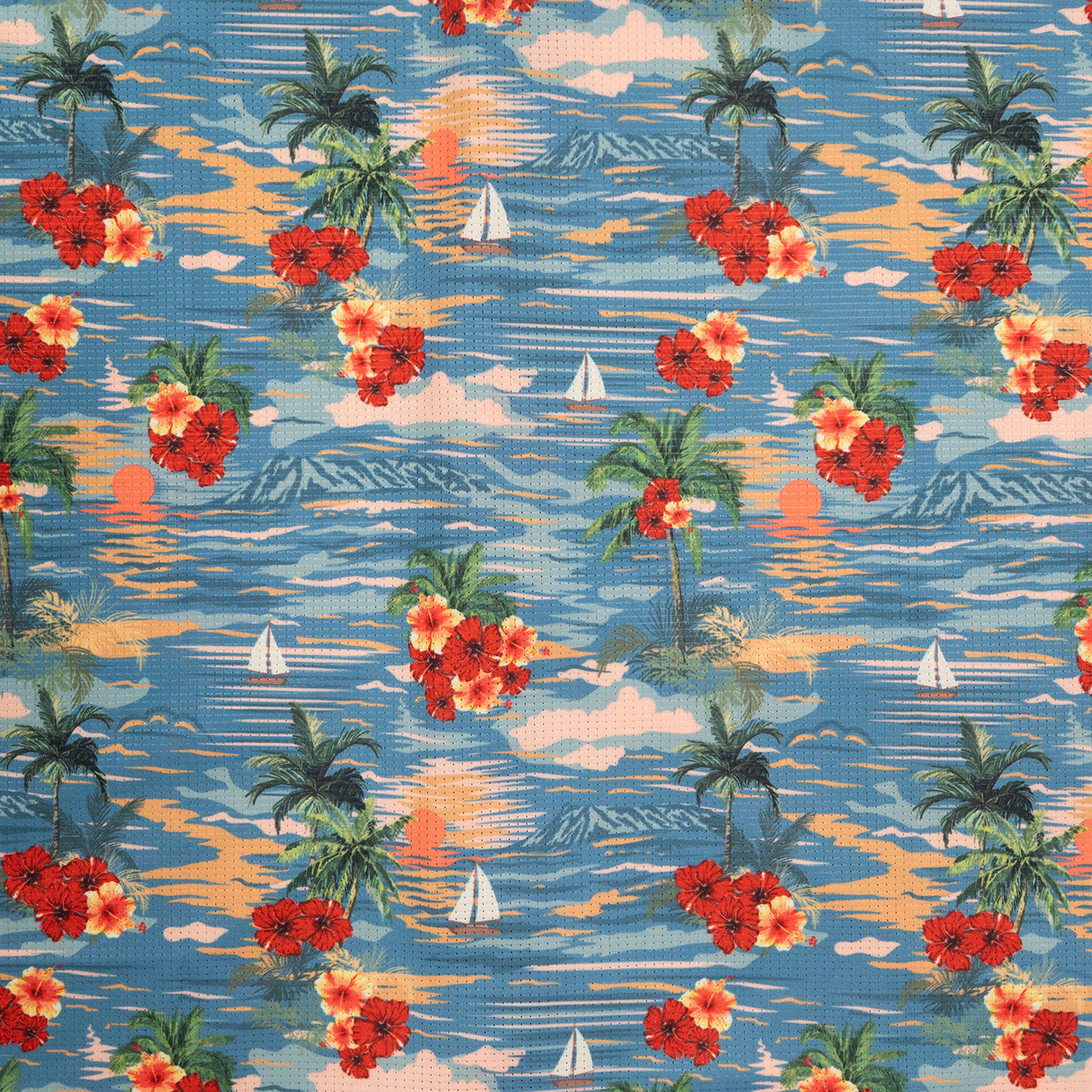 FlexGRID Button Up - Sunburn Shred