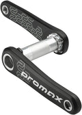 Promax CK-1 Carbon Crankset - 2-PC, Direct Mount SRAM 3-Bolt, 30mm Spindle, Black