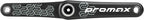 Promax CK-1 Carbon Crankset - 2-PC, Direct Mount SRAM 3-Bolt, 30mm Spindle, Black
