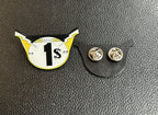 Eddy King 1$ - Metal Embossed Enamel Pin