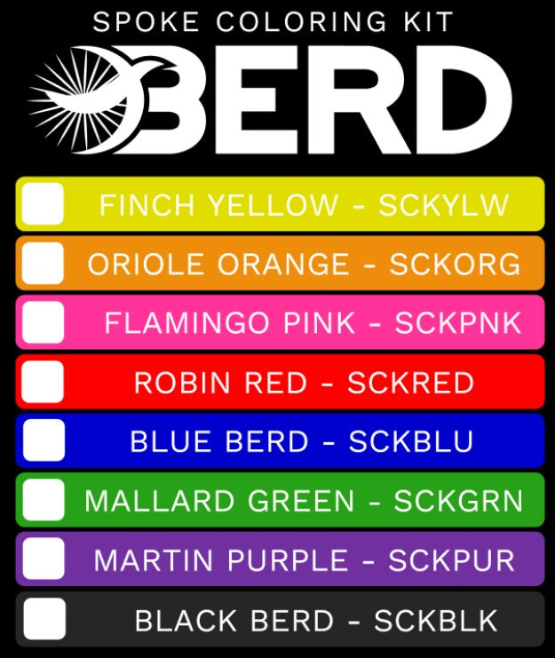 Berd Spoke Coloring Kits