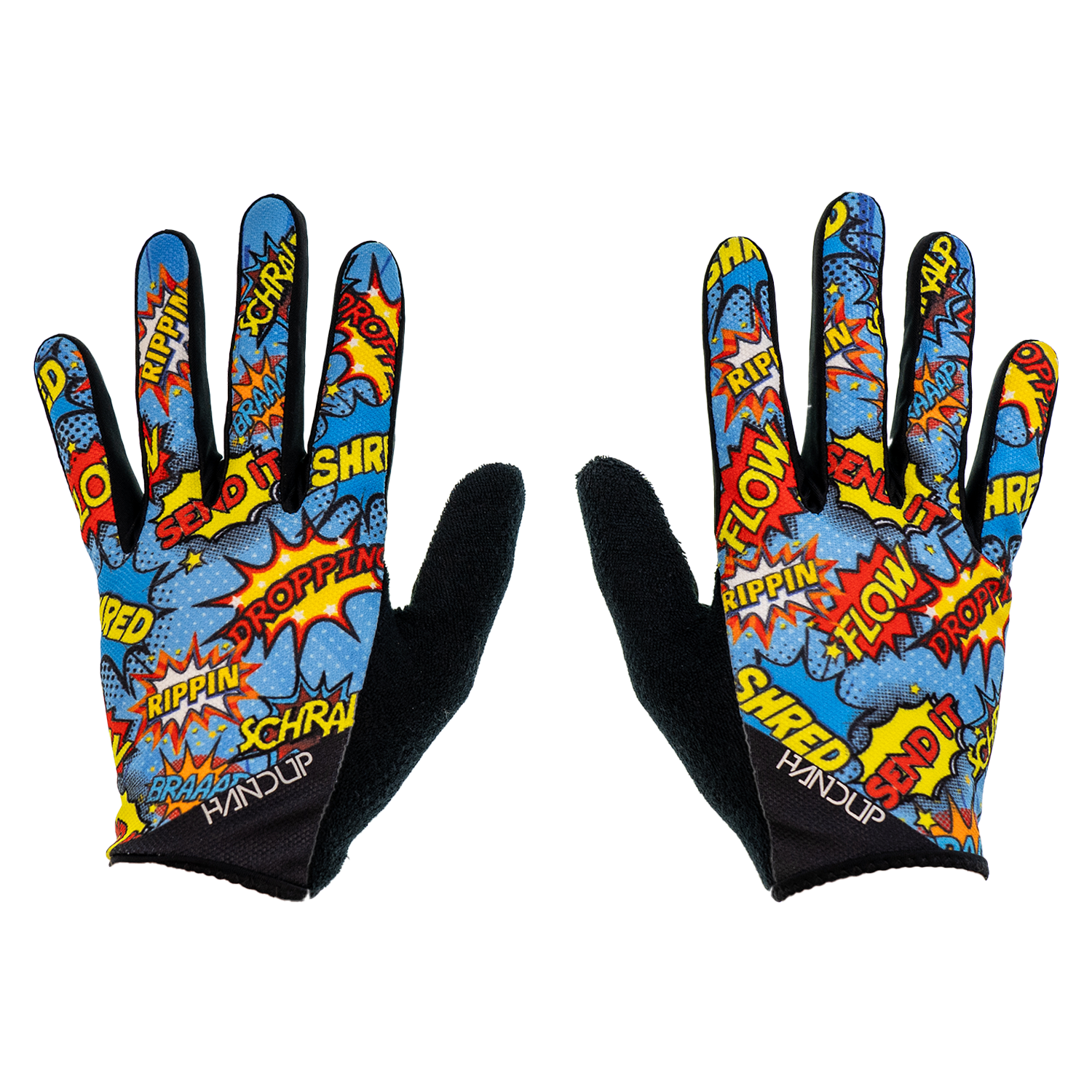 Handup Gloves - Comic Bubbles