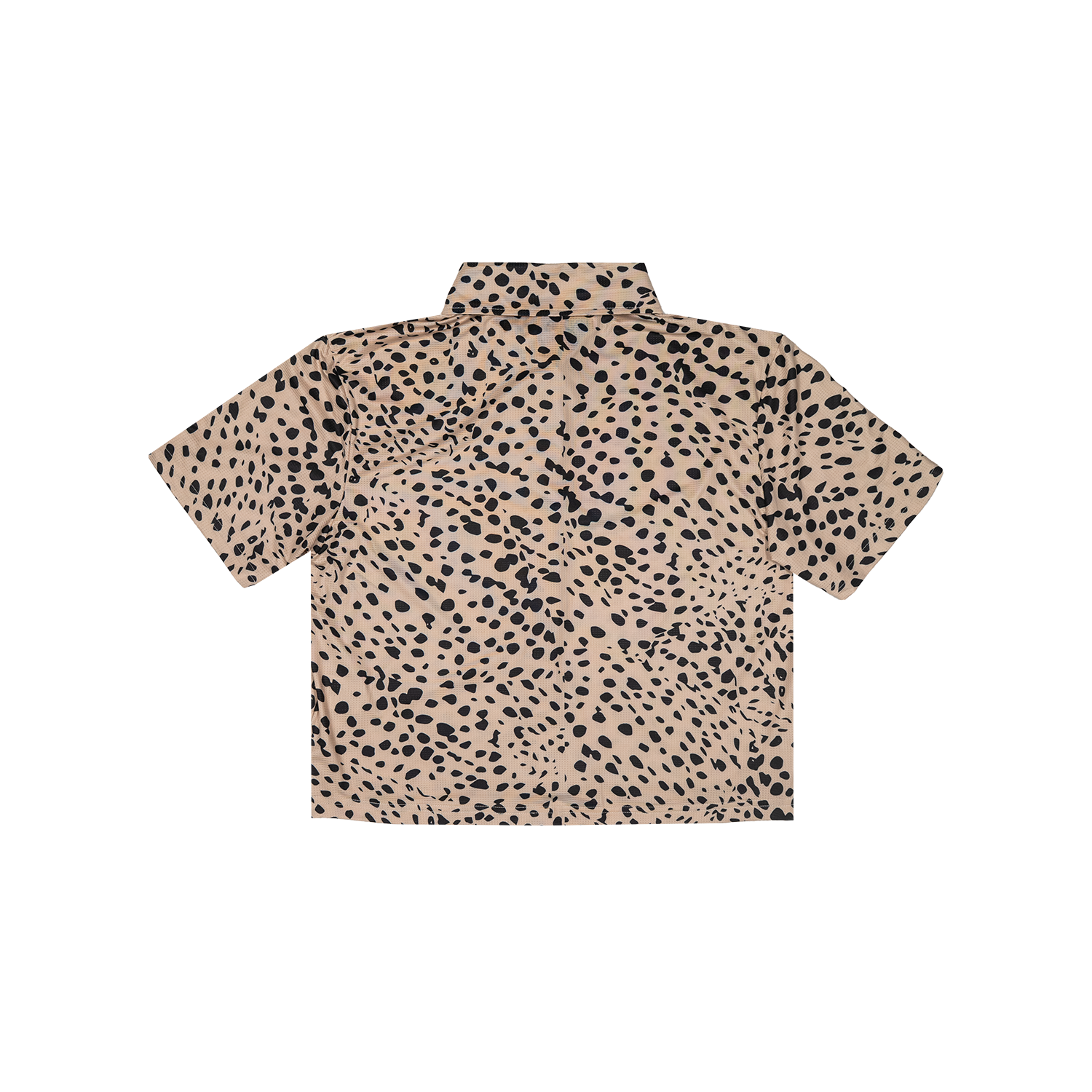 Cropped FlexGRID Button Up - Trail Cat