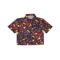 Cropped FlexGRID Button Up - Roller Link