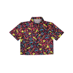 Cropped FlexGRID Button Up - Roller Link