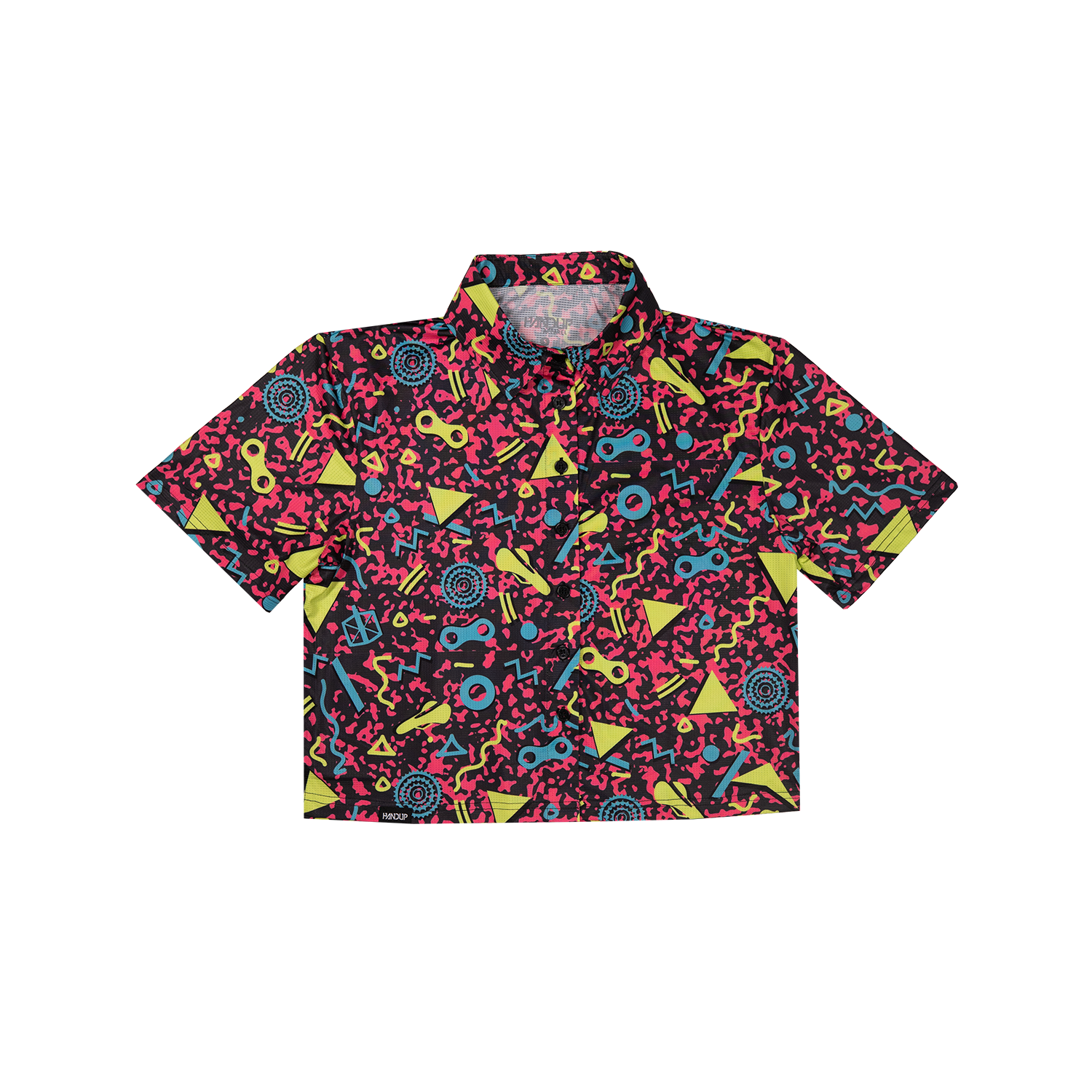 Cropped FlexGRID Button Up - Roller Link