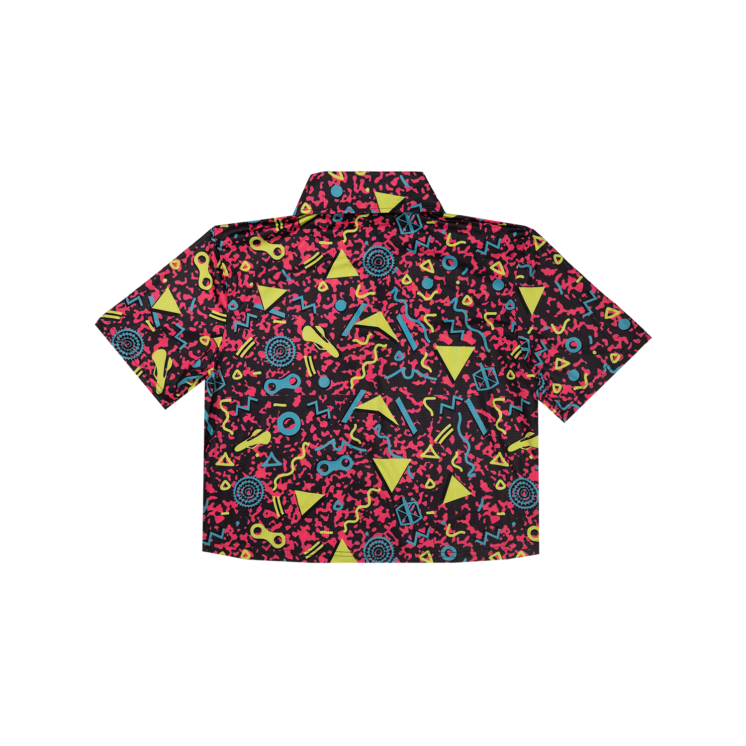 Cropped FlexGRID Button Up - Roller Link