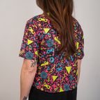 Cropped FlexGRID Button Up - Roller Link
