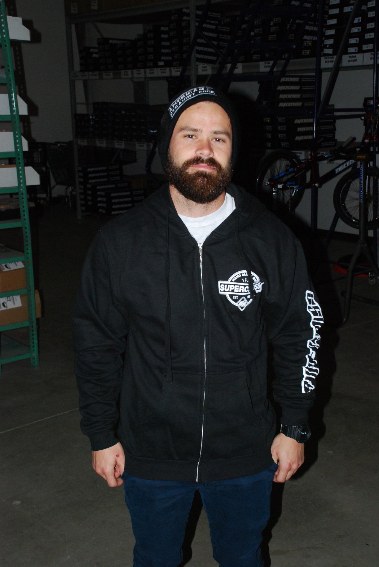 Supercross BMX | Hand Made BMX - Zip Up Hoodie