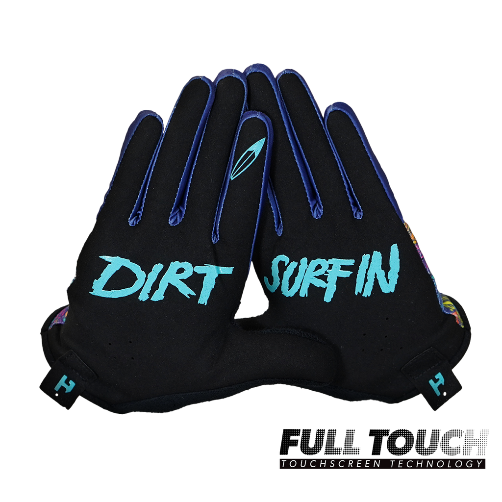 Handup Gloves - Dirt Surfin' Floral