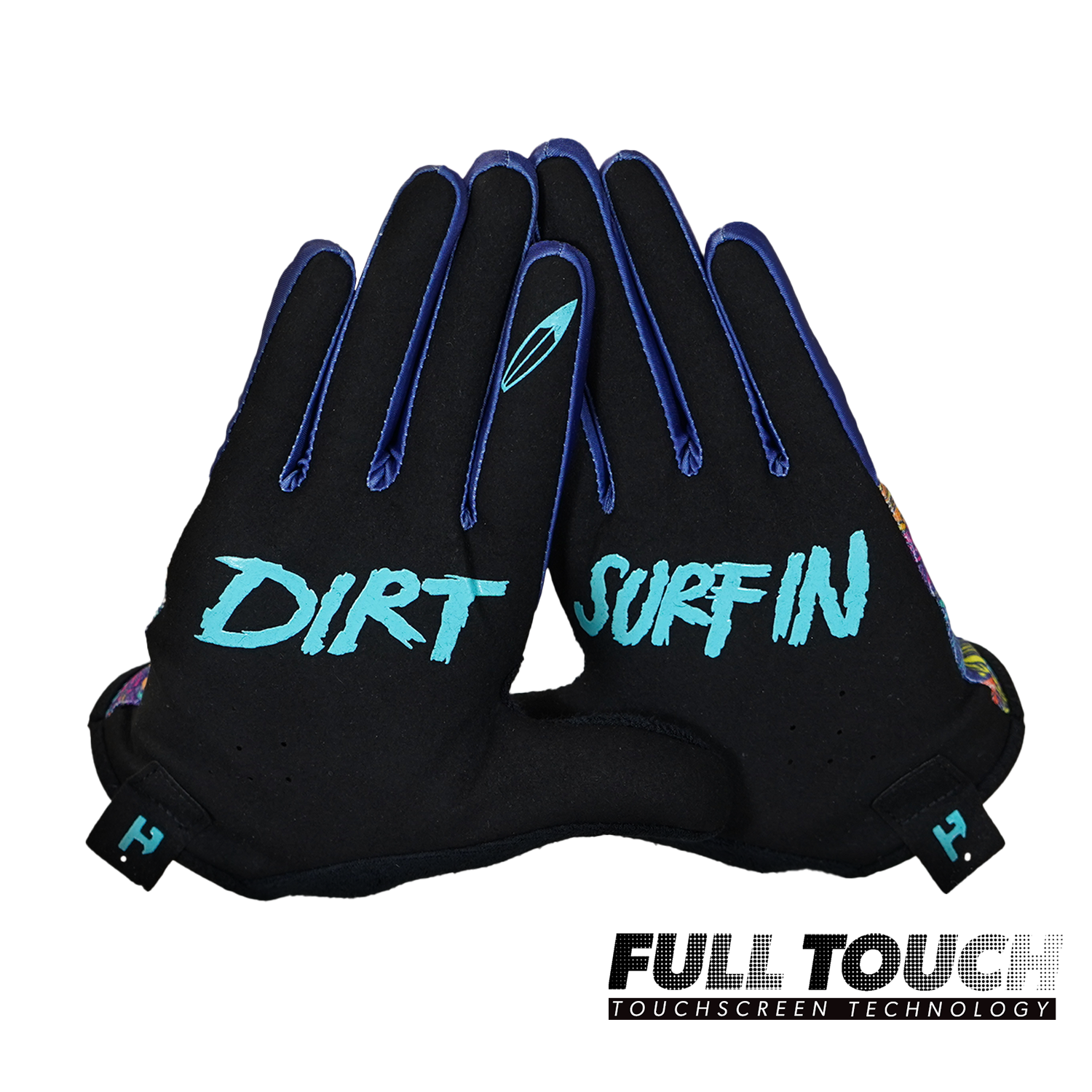 Handup Gloves - Dirt Surfin' Floral