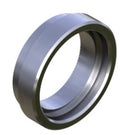 Onyx Endcap, Knurled – Left, 20mm Thru – Stainless Steel