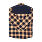 Handup Flannel Jacket - Navy/Tan Plaid