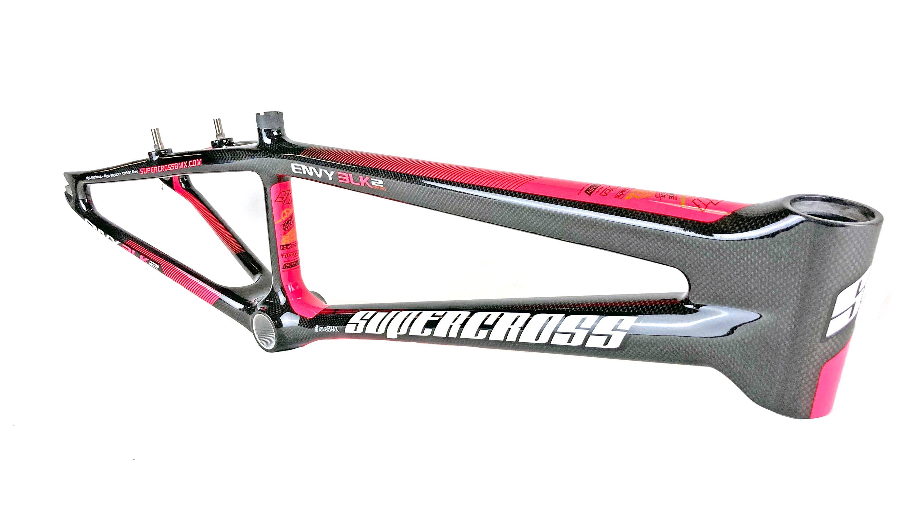 Supercross BMX | ENVY BLK 2 - Carbon Fiber BMX Race Frame – On 2
