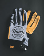 Havoc Gray and Black Gloves