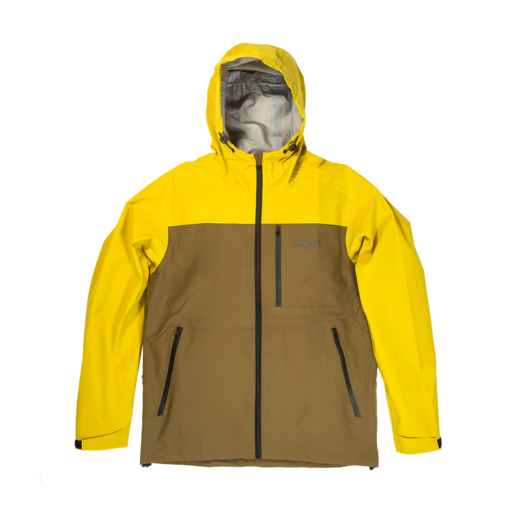 Handup HydroSend Shell - Citrine/Forest Khaki
