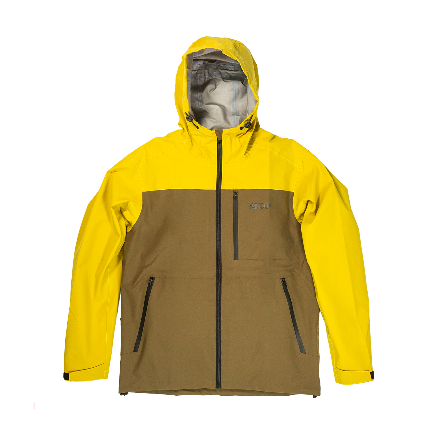 Handup HydroSend Shell - Citrine/Forest Khaki