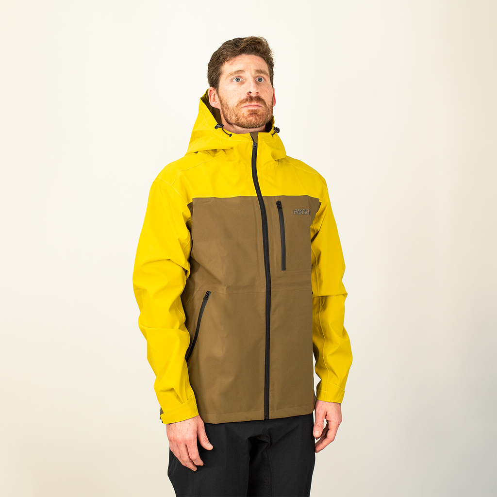 Handup HydroSend Shell - Citrine/Forest Khaki
