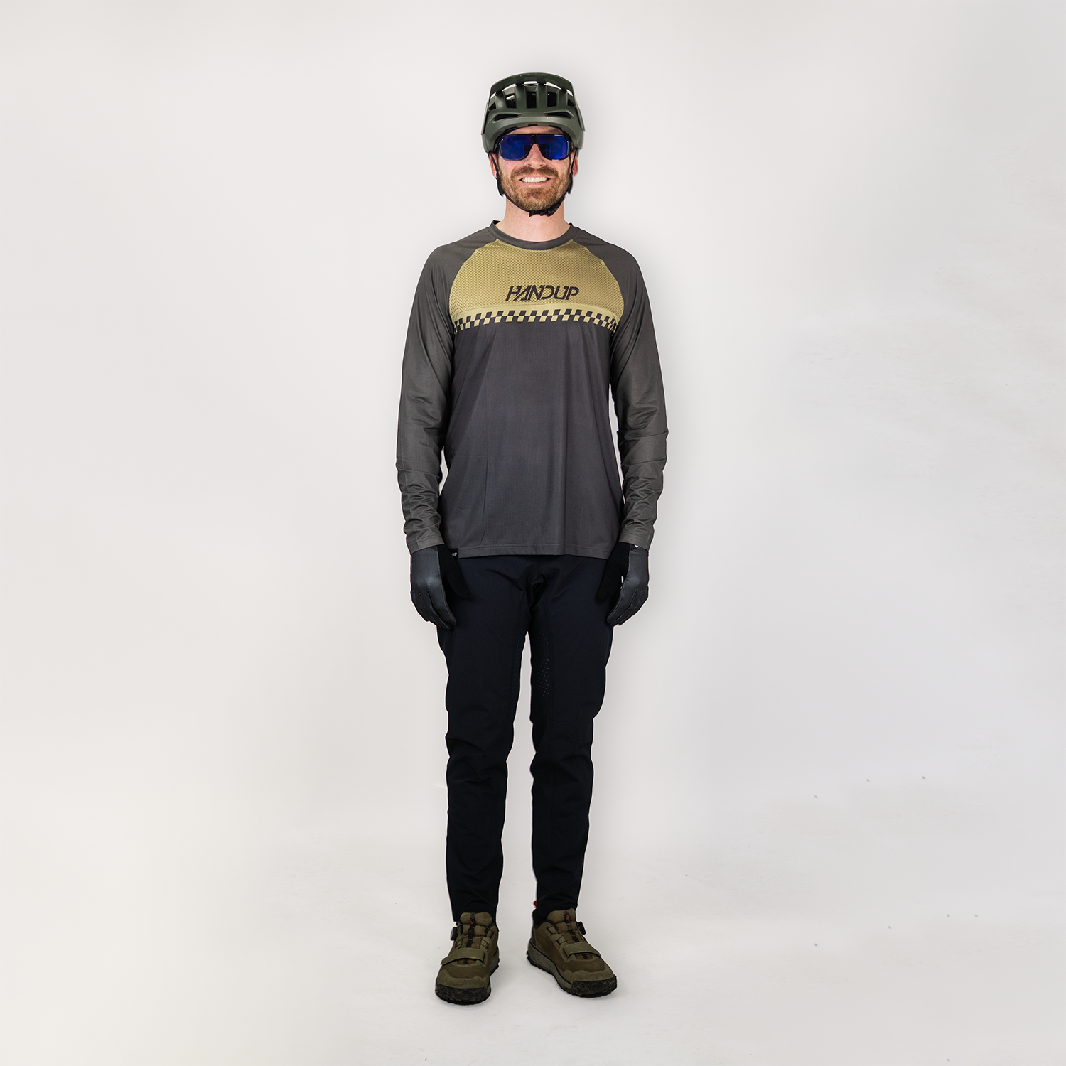 Long Sleeve VenTop Jersey - Olive Tan