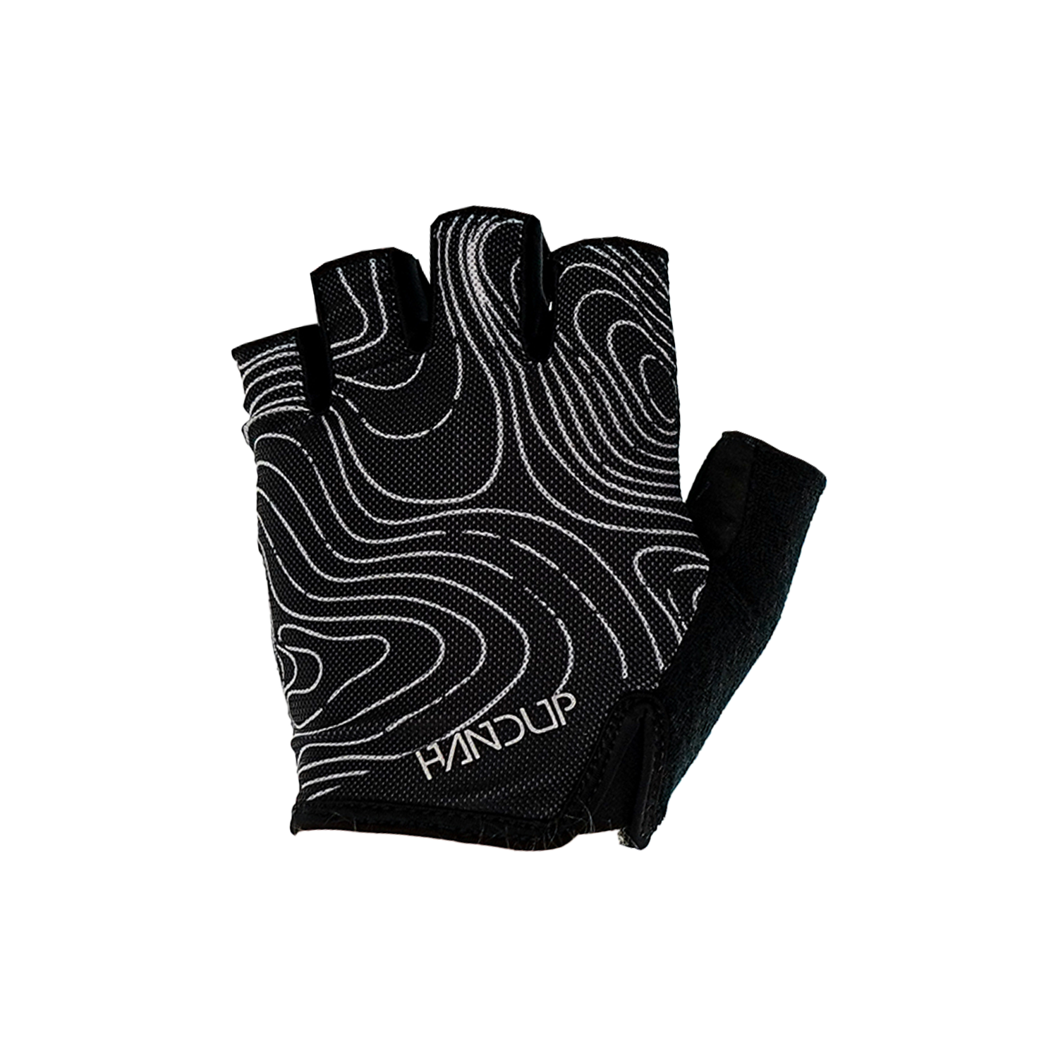 Handup Shorties - Topo Map Black