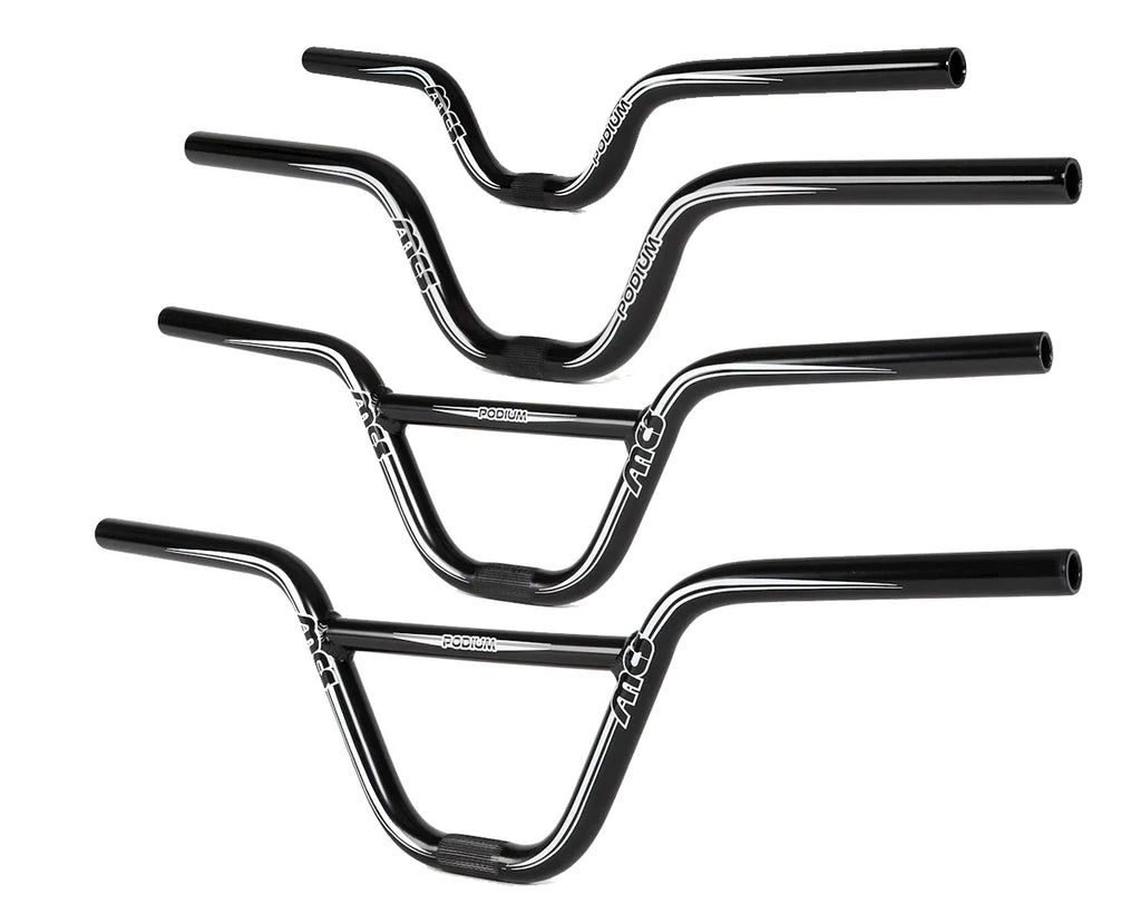 MCS PODIUM ALLOY HANDLEBARS GLOSS BLACK