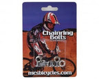 MCS STEEL CHAINRING BOLTS CHROME