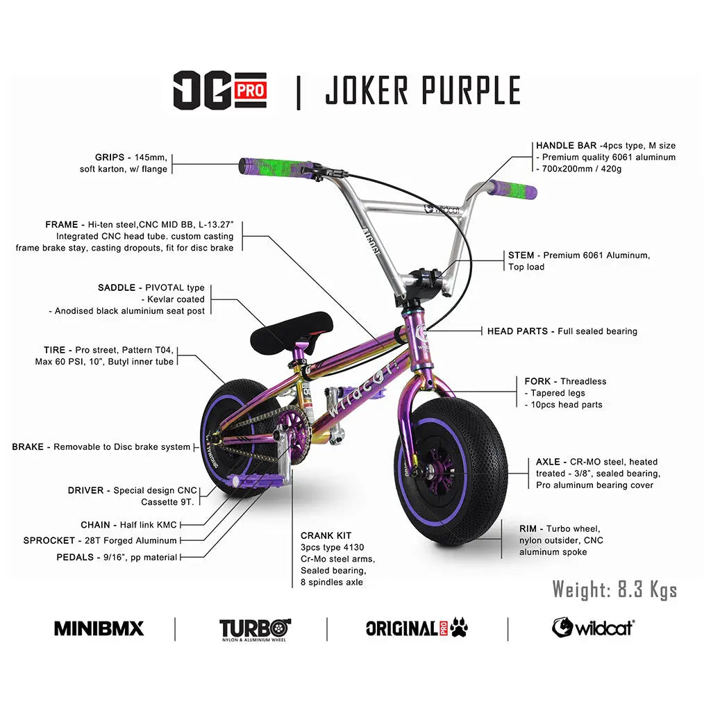 OG3 Pro Series Joker Purple