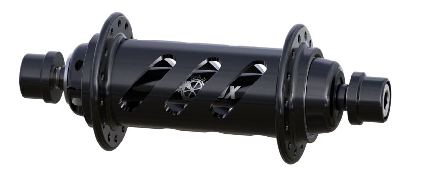 Onyx BMX 100/8mm Bolt-on Helix Front Hub 28 Hole