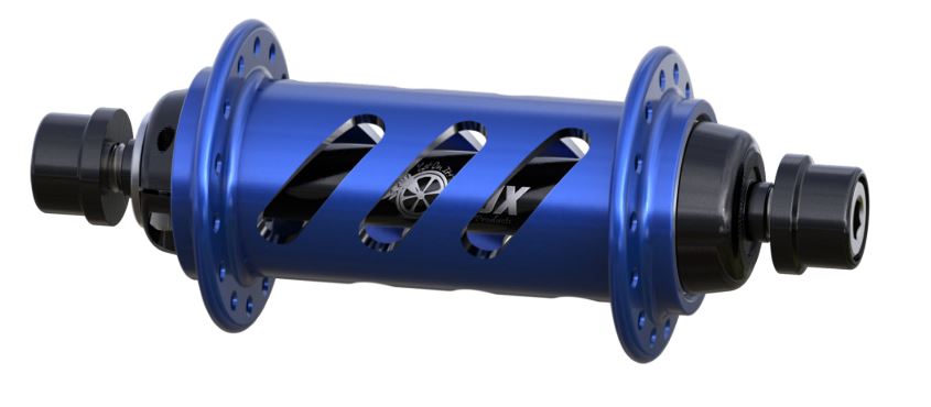 Onyx BMX 100/8mm Bolt-on Helix Front Hub 28 Hole