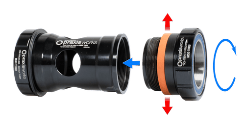 Praxis M30–BB30/PF30 68mm