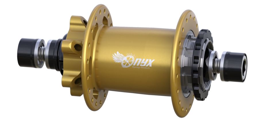 Onyx BMX PRO ISO HG-110/10mm Bolt-on Rear Hub 28H