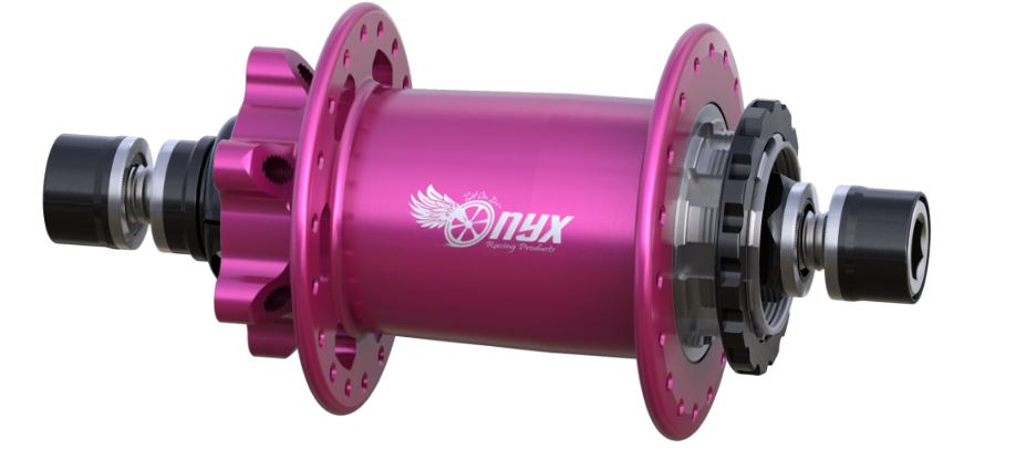 Onyx BMX PRO ISO HG-110/10mm Bolt-on Rear Hub 28H