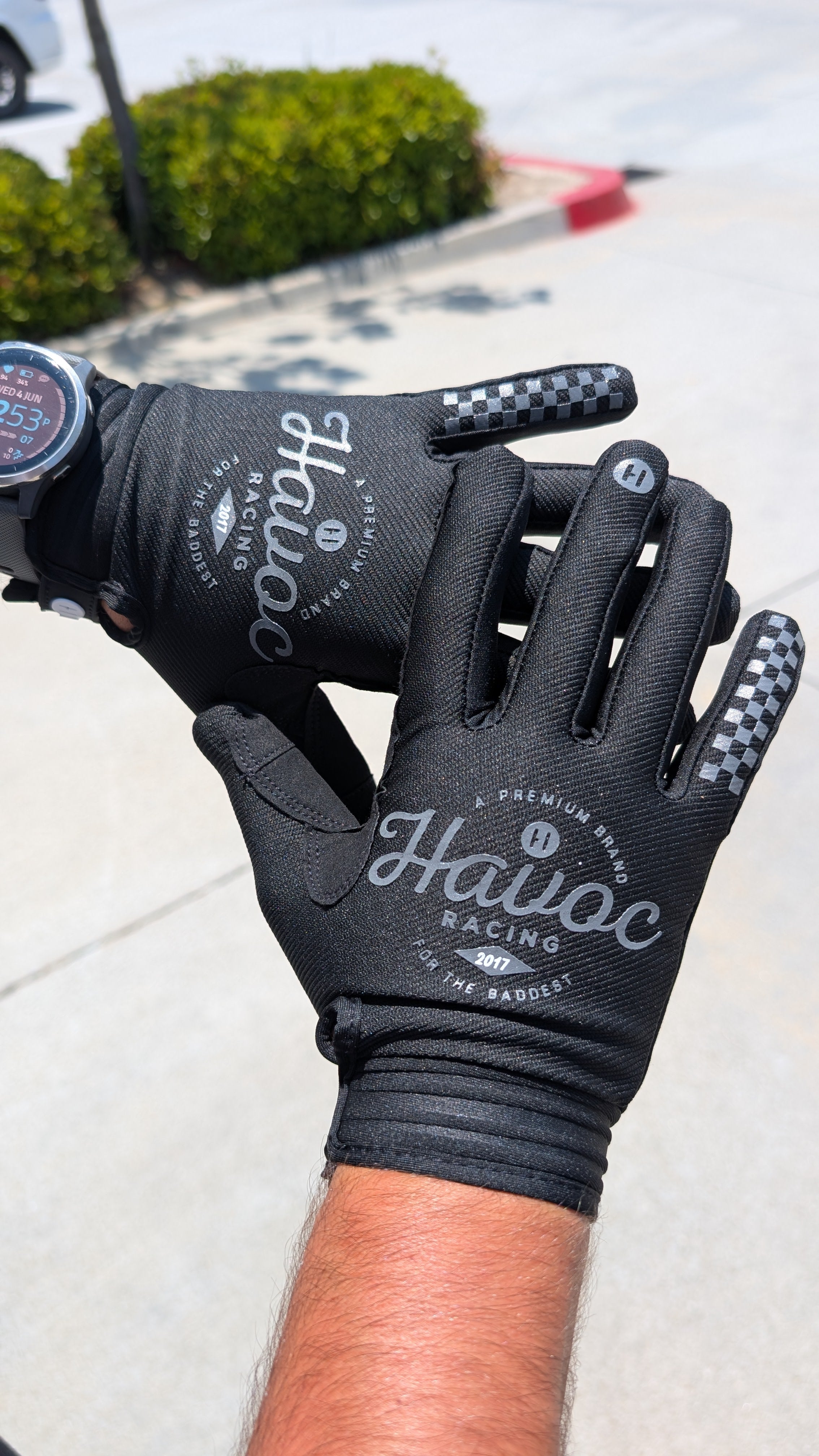 Havoc Black Gloves
