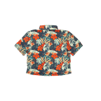Handup Cropped FlexGRID Button Up - Paradise Pedal