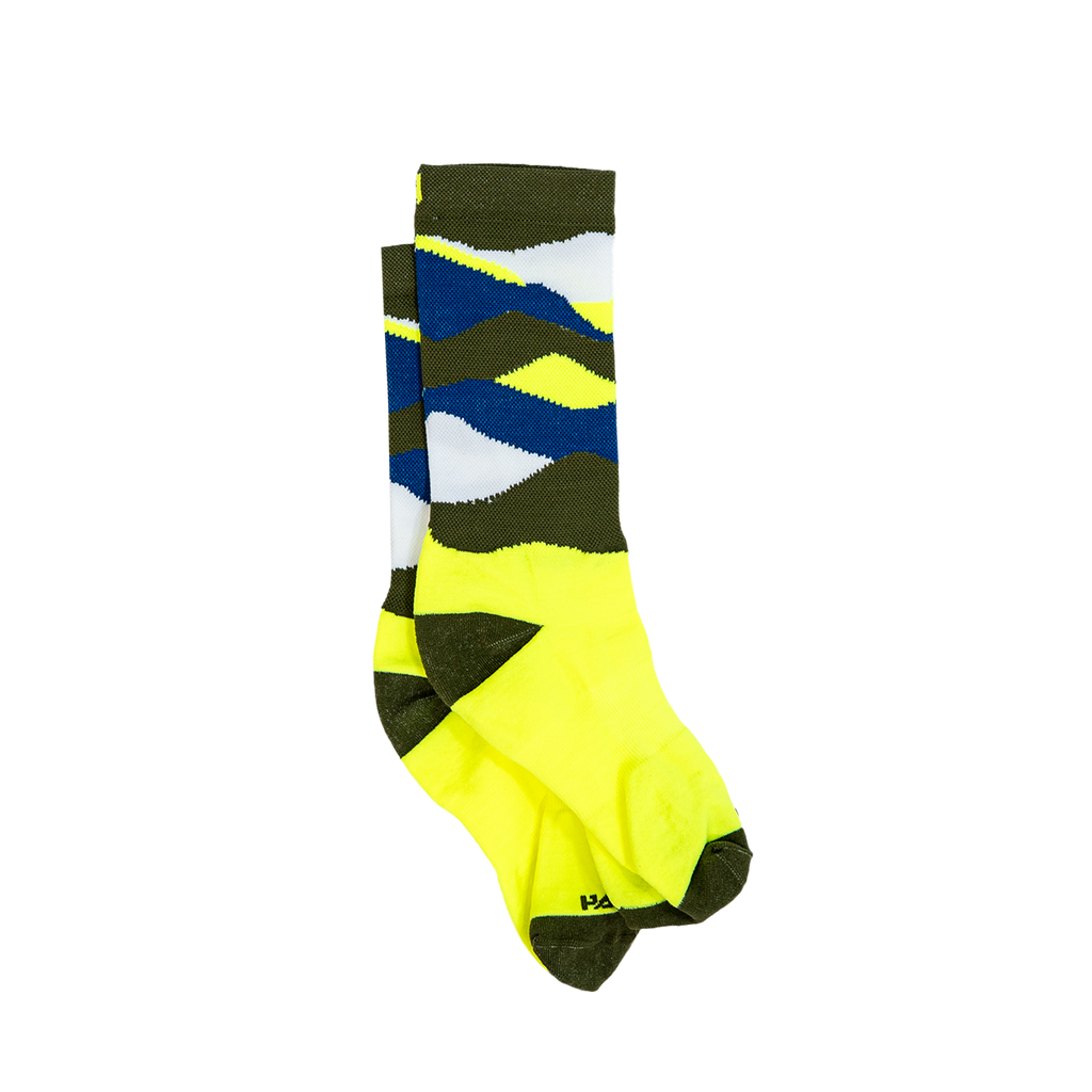 Handup Socks - Hi Viz Ridge Rider