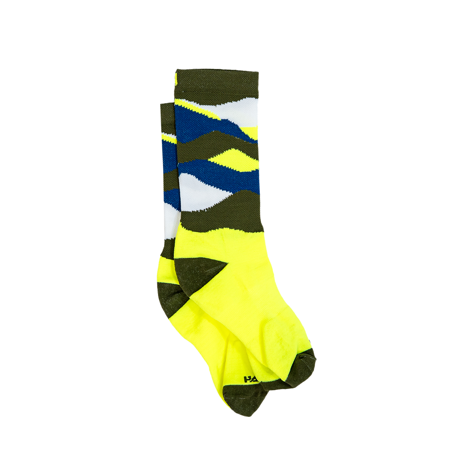 Handup Socks - Hi Viz Ridge Rider