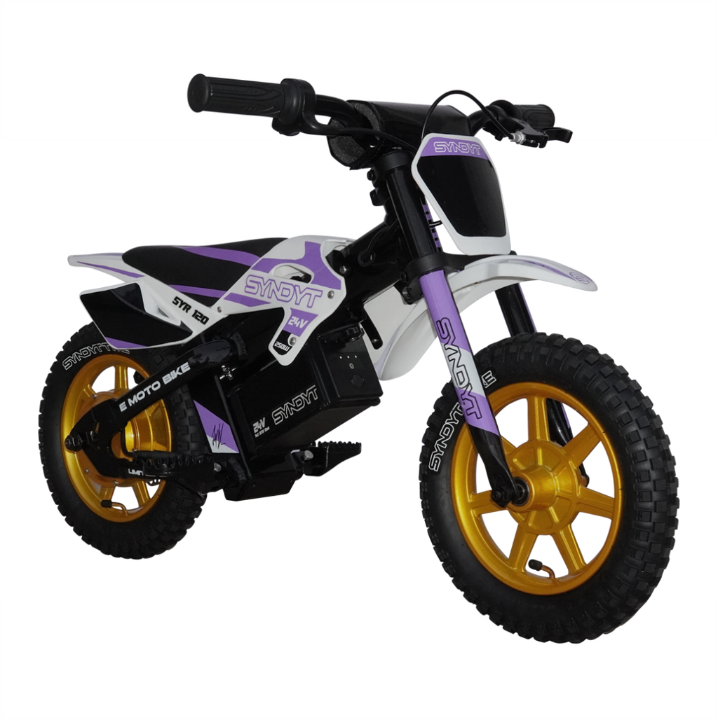 SYNDYT SYR 120 12" E Balance Bike. 24 Volts. 10 AH. 250 Watts. 5, 8, 12mph