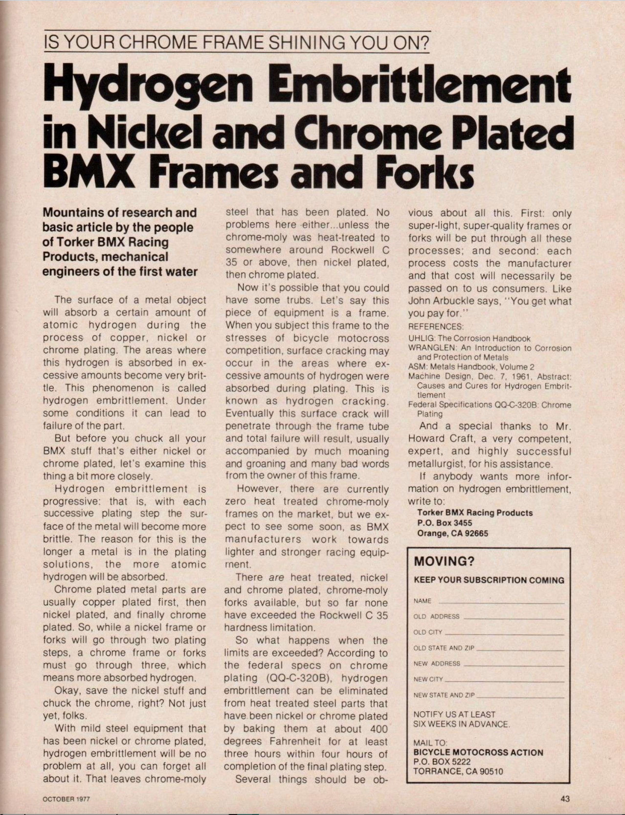 Torker | 2026 50 Year Anniversary Big Bike