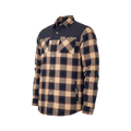 Handup Flannel Jacket - Navy/Tan Plaid