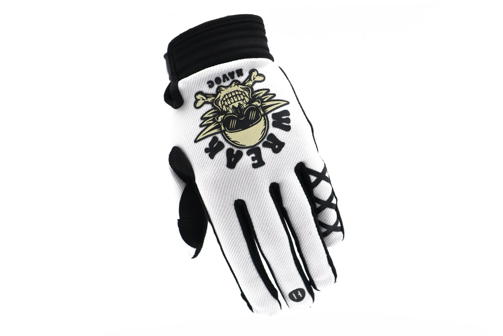 Havoc Skull and Crossbones Gloves