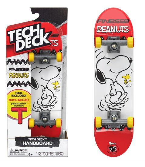 Tech Deck Finesse Peanuts Handboard