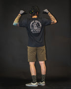 Handup Gloves - Checkered Black/Tan